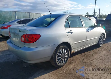 2005 Toyota Corolla Le z USA, uszkodzony, nr VIN JTDBR32E652065052